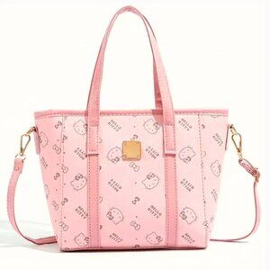 Light Pink Hello Kitty Handbag Faux Leather